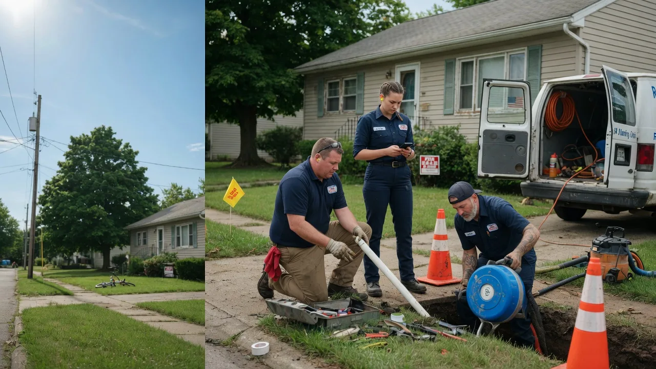 Sewer Line Repair in Dennison, IL near me